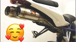 Daytona 675 exhaust sound - stock vs Competition Werkes