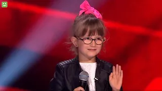 Natalia Kucharska – „The Fox (What Does the Fox Say?)”-Przesłuchania w ciemno The Voice Kids 4