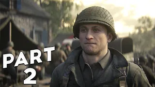 Call of Duty: WW2 Walkthrough Part 2 - Operation Cobra [No Commentary]