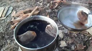 FALL ASLEEP | QUICKLY ASMR | Easy Bushcraft Tea [no talking]