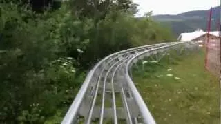 luge été au col de la faucille - Mijoux Lelex