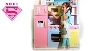 Kids Craft pastel kitchen review. кухня для девочек!