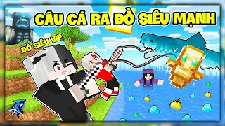 Minecraft nhưng Câu Cá Ra Đồ Siêu Mạnh | Siro Và Noob Ruby Solo Tiêu Diệt Warden Cùng Kairon