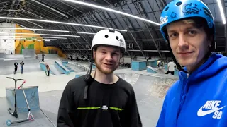 Один день в скейт-парке "Жесть" с Андреем Ивашкиным