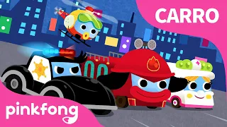 A Super Equipe de Resgate | Canções de carro | Pinkfong Canções para crianças