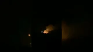 удар дронов-камикадзе по объектам ВСУ в городе Белая Церковь в Киевской области