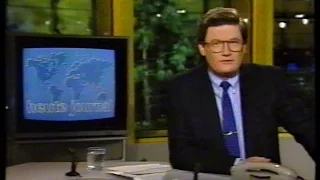 Eine Ausgabe ZDF HEUTE JOURNAL mit SIGMUND GOTTLIEB & PETER HAHNE (13.02.1990)