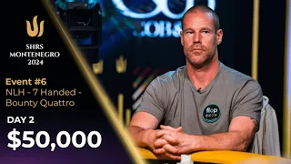 Triton Poker Series Montenegro 2024 - Event #6 50K NLH 7-Handed BOUNTY QUATTRO - Day 2