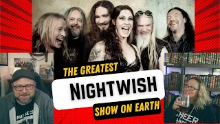 Nightwish - The Greatest Show on Earth (live Tampere) - Married Historians React