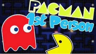 DUMBEST GHOST EVER!!!-PACMAN 3D (1ST PERSON)