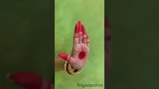 Aigiri Nandini classical dance asamyukta hand mudras..#shorts