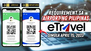 🔴NEW eTRAVEL ARRIVAL & DEPARTURE PROCESS | PHILIPPINE AIRPORT REQUIREMENT