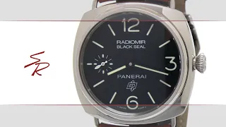 Panerai Radiomir Black Seal Logo Manual 45mm PAM00380