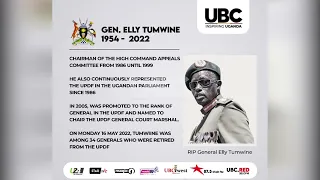 The late Gen. Elly Tumwine's profile