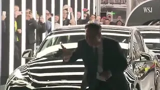 Elon Musk Dance *  Gigafactory in Berlin * Tesla Opening in Germany * Elon Musk
