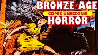 Bronze Age Horror comic unboxing