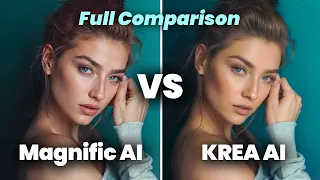 Krea AI - Magnific AI Alternative | AI Image Upscaler Full Comparison