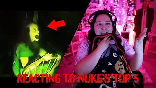 Reacting to Nuke's Top 5 'Top 10 SCARY Videos of WTF is THAT?' #reaction #nukestop5