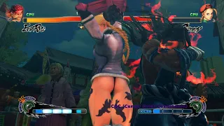 AI Tournament - Ultra Street Fighter IV - Round 7 - Evil Ryu vs Cammy