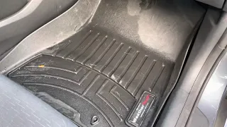 Wet passenger footwell from clogged A/C drain hose - Hyundai Tucson