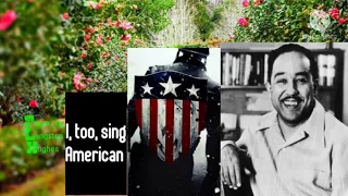 Poem  I, too, sing America || Langston  Hughes || English  Literature || poetry
