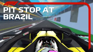 F1 Mobile Racing Pit Stop (Interlagos) | MOBILE RACER