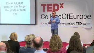 Overcoming hardship through passion | Sahim Omar Kalifa | TEDxCollegeOfEurope