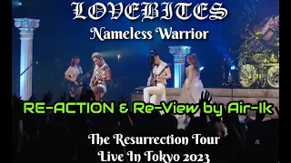 Reaction - LOVEBITES  / Nameless Warrior (Taken from  Knockin' At Heaven's Gate- Tokyo 2023)