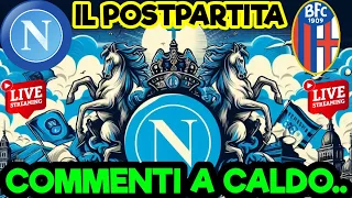 🔴Napoli - Bologna 0 - 2 #live POSTPARTITA ● SCAVIAMO SEMPRE...Ennesima Figuraccia #napolibologna