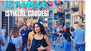 Istanbul Istiklal caddesi 'nde kisa yürüyüş. a short walk on Istiklal Avenue #youtubeshorts