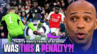 Thierry Henry, Micah & Carragher react to Arsenal's draw with Bayern! | UCL Today | CBS Sports