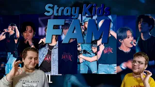 Реакция на Stray Kids "FAM (Korean Ver.)" M/V