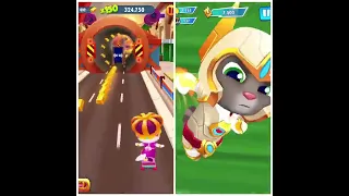 Talking Princess Angela VS New Hero Platinum Tom Turbo Speed Run All Characters Unlock Gameplay 4K