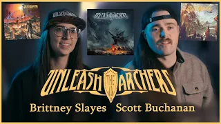 UNLEASH THE ARCHERS - Brittney Slayes & Scott B break down the bands album art and creative process!