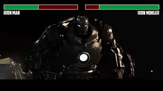 Iron Man vs. Iron Monger with healthbars 1/2 (Edited by @KobeW2001 )