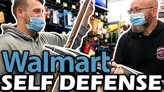 Finding Self Defense Weapons in WALMART | w/ Icy Mike Hard2hurt