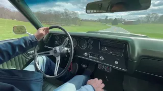 Driving Video 1970 Chevelle SS L78