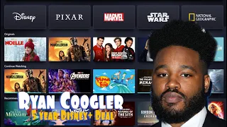 Black Panther Director RYAN COOGLER signs 5 Year Deal with Disney+