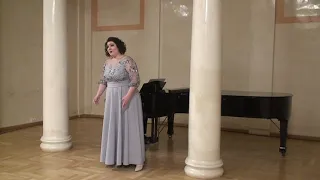 Юлия Вакула. Моцарт ария Сесто из оперы "Милосердие Тита"