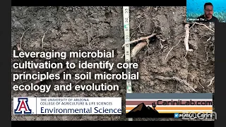 Paul Carini: Leveraging microbial cultivation to identify core principles in soil microbial ecolo...