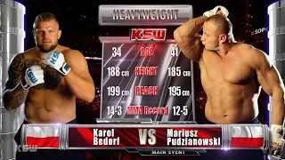 KSW Free Fight: Karol Bedorf vs Mariusz Pudzianowski