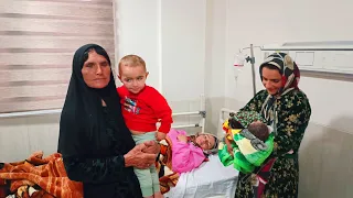 Visiting the Hospital to Check on Zohreh and Her Newborn Baby / Love and Beauty in Nomadic Life