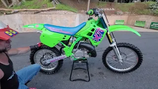 1991 Kawasaki KX250 Built Factory Replica