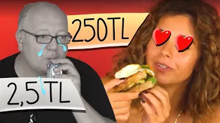 2,5 TL VS. 25 TL VS. 250 TL'lik Kahvaltı