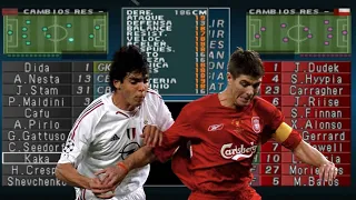 Winning Eleven - Milan vs Liverpool 2004/2005 Champions League