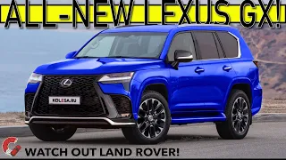 CONFIRMED! -- The All-New 2024 Lexus GX will be Impressively Tough and Luxurious!