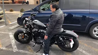 2017- Harley Davidson sportster forty eight with Vance and Hines short shot Exhaust