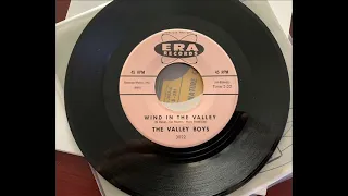 VALLEY BOYS   WIND IN THE VALLEY   DISQUE