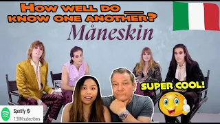 How well do Måneskin know one another? | Couple REACTION!