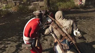 Assassin's Creed 3 Remastered Connor's Brutal Multi Kill Killing Spree & Sword Combat Ultra Settings